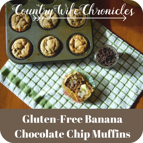 Gluten-Free Banana Chocolate Chip Muffins Feature Image